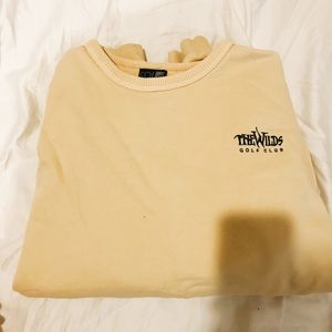 Baby Yellow Vintage Golf Club crewneck